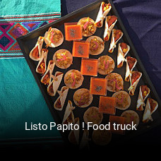 Listo Papito ! Food truck réservation de table