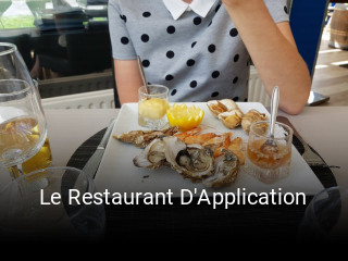 Le Restaurant D'Application réservation de table