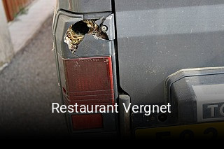 Restaurant Vergnet réservation de table