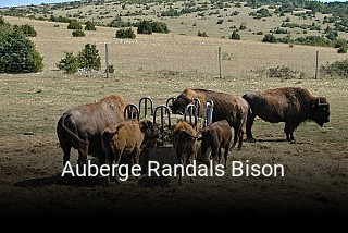 Auberge Randals Bison réservation