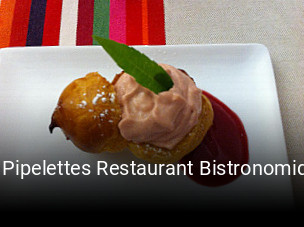 Les Pipelettes Restaurant Bistronomique réservation de table