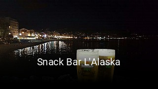 Snack Bar L'Alaska réservation en ligne