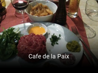 Cafe de la Paix réservation en ligne