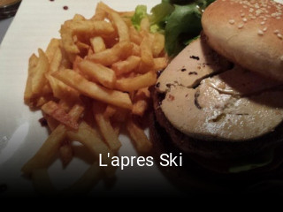 Réserver une table chez L'apres Ski maintenant