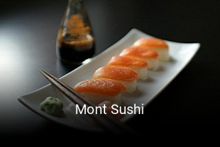 Mont Sushi réservation de table