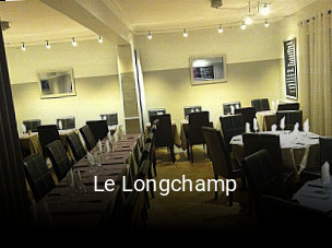 Le Longchamp réservation de table