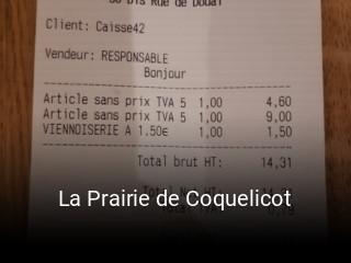 La Prairie de Coquelicot réservation en ligne