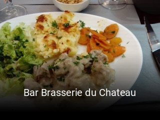Bar Brasserie du Chateau réservation en ligne