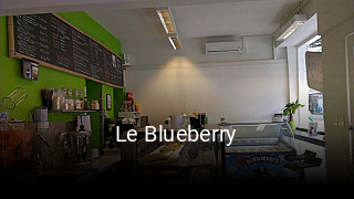 Le Blueberry réservation en ligne