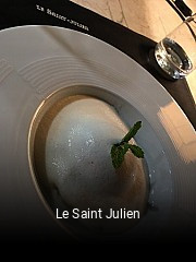 Le Saint Julien réservation de table