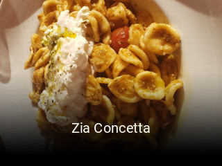 Réserver une table chez Zia Concetta maintenant