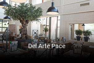 Del Arte Pace réservation de table