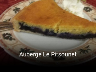 Auberge Le Pitsounet réservation