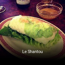 Le Shantou réservation de table