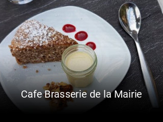 Cafe Brasserie de la Mairie réservation en ligne