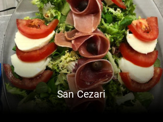 Réserver une table chez San Cezari maintenant