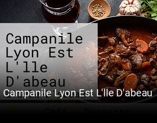 Campanile Lyon Est L'lle D'abeau réservation en ligne