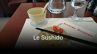 Le Sushido réservation de table