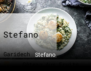 Stefano réservation en ligne