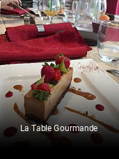 La Table Gourmande réservation