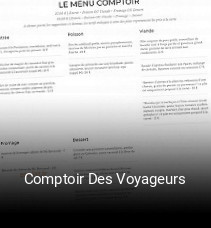 Comptoir Des Voyageurs réservation de table