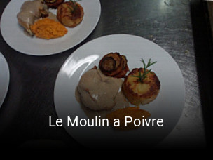 Le Moulin a Poivre réservation de table