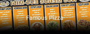 Famous Pizza réservation de table