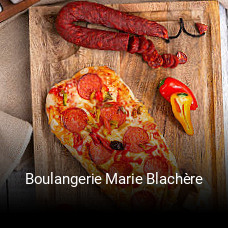 Boulangerie Marie Blachère réservation