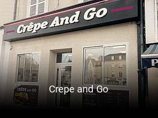 Crepe and Go réservation de table