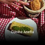 Cuisine Anetta réservation en ligne