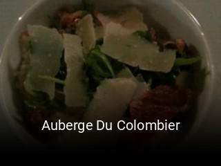 Auberge Du Colombier réservation de table