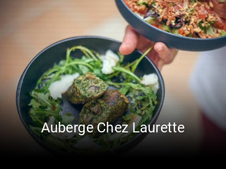 Auberge Chez Laurette réservation de table