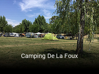Camping De La Foux réservation en ligne