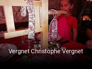 Vergnet Christophe Vergnet réservation de table
