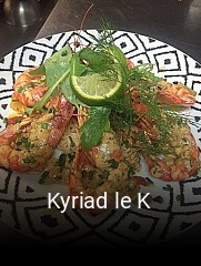 Kyriad le K réservation de table