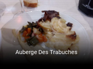 Auberge Des Trabuches réservation de table