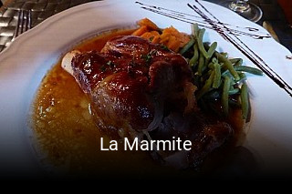 Réserver une table chez La Marmite maintenant