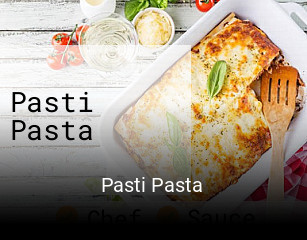 Réserver une table chez Pasti Pasta maintenant