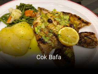 Cok Bafa réservation de table