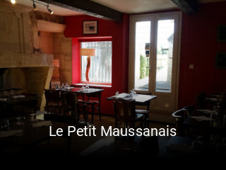 Le Petit Maussanais réservation de table