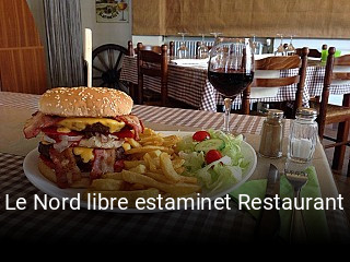 Le Nord libre estaminet Restaurant réservation de table