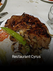 Restaurant Cyrus réservation