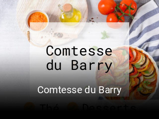 Comtesse du Barry réservation de table