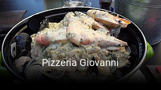Pizzeria Giovanni réservation de table