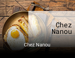 Chez Nanou réservation