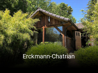 Erckmann-Chatrian réservation de table