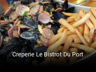 Creperie Le Bistrot Du Port réservation de table