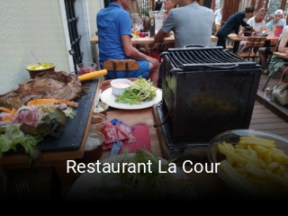 Restaurant La Cour réservation