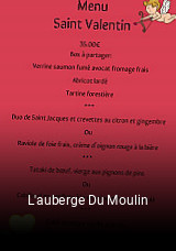 L'auberge Du Moulin réservation de table