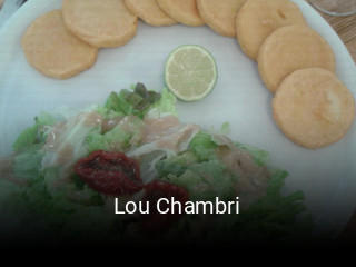 Lou Chambri réservation